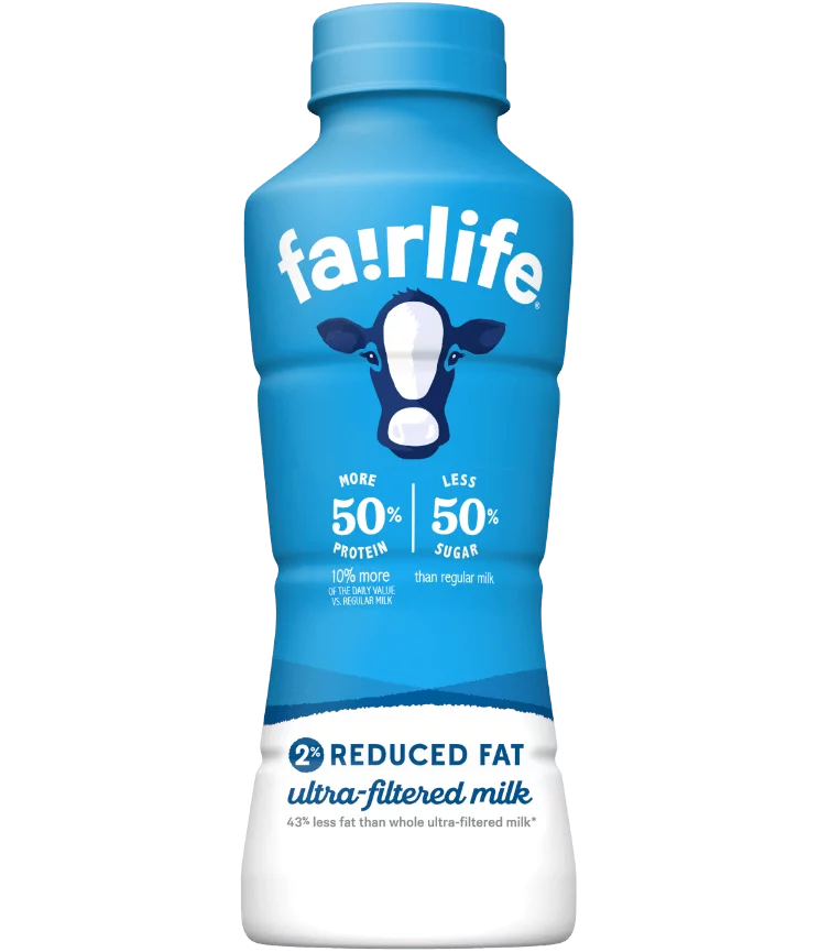 2% REDUCED FAT 14oz ultra-filtered milk